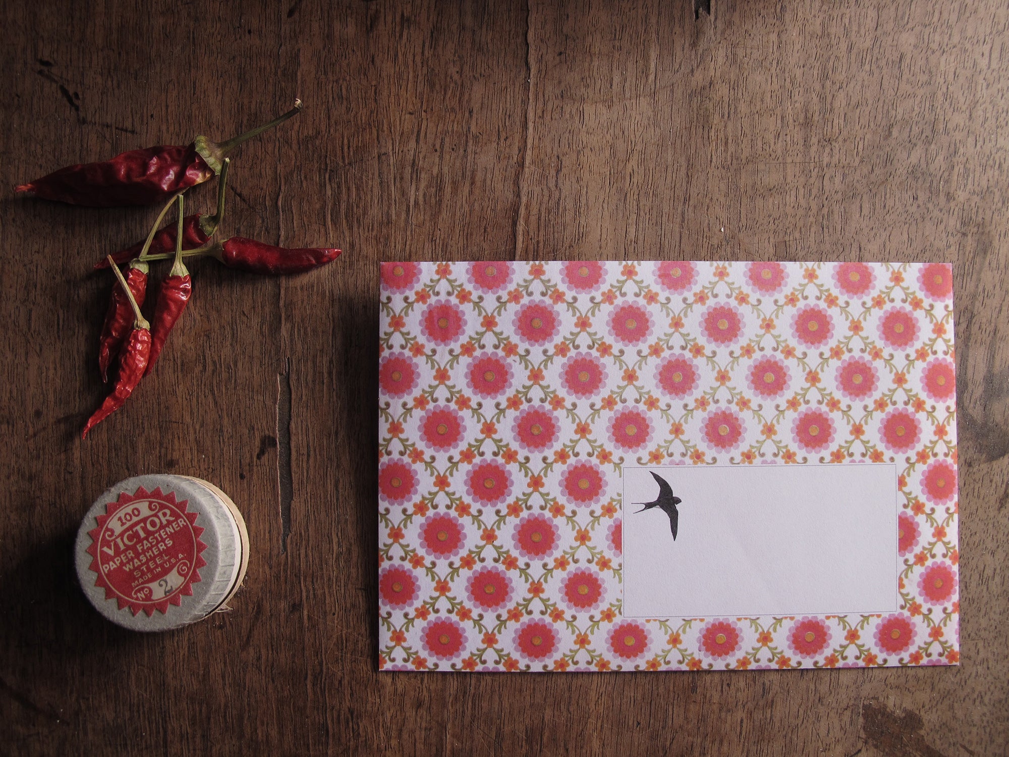 Briefpapier Schwalbe + Meise