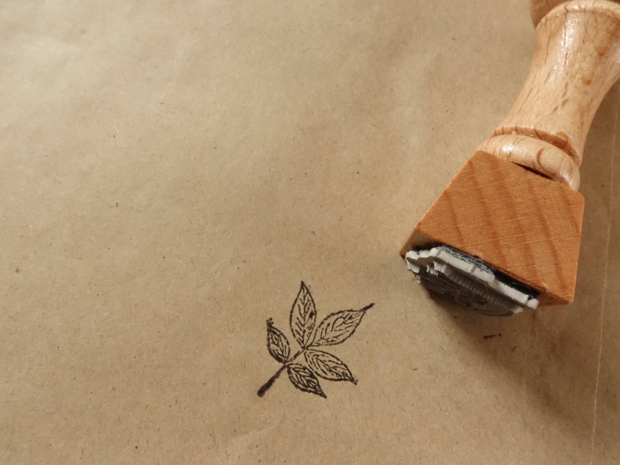 Stempel "Blatt"