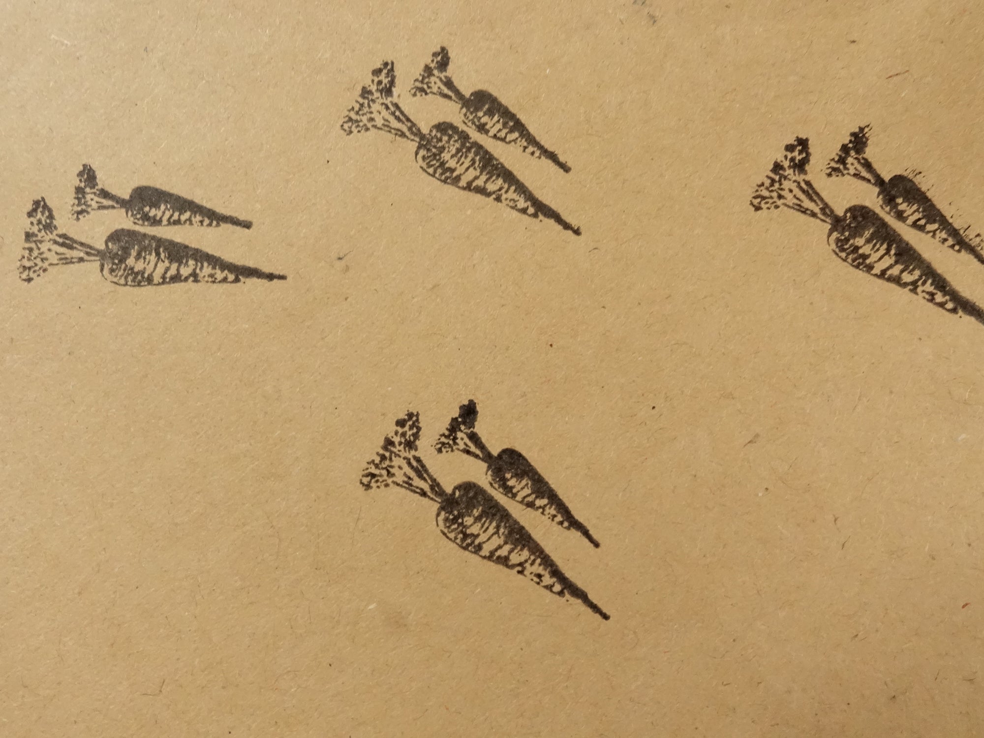 Stempel "Karotte"