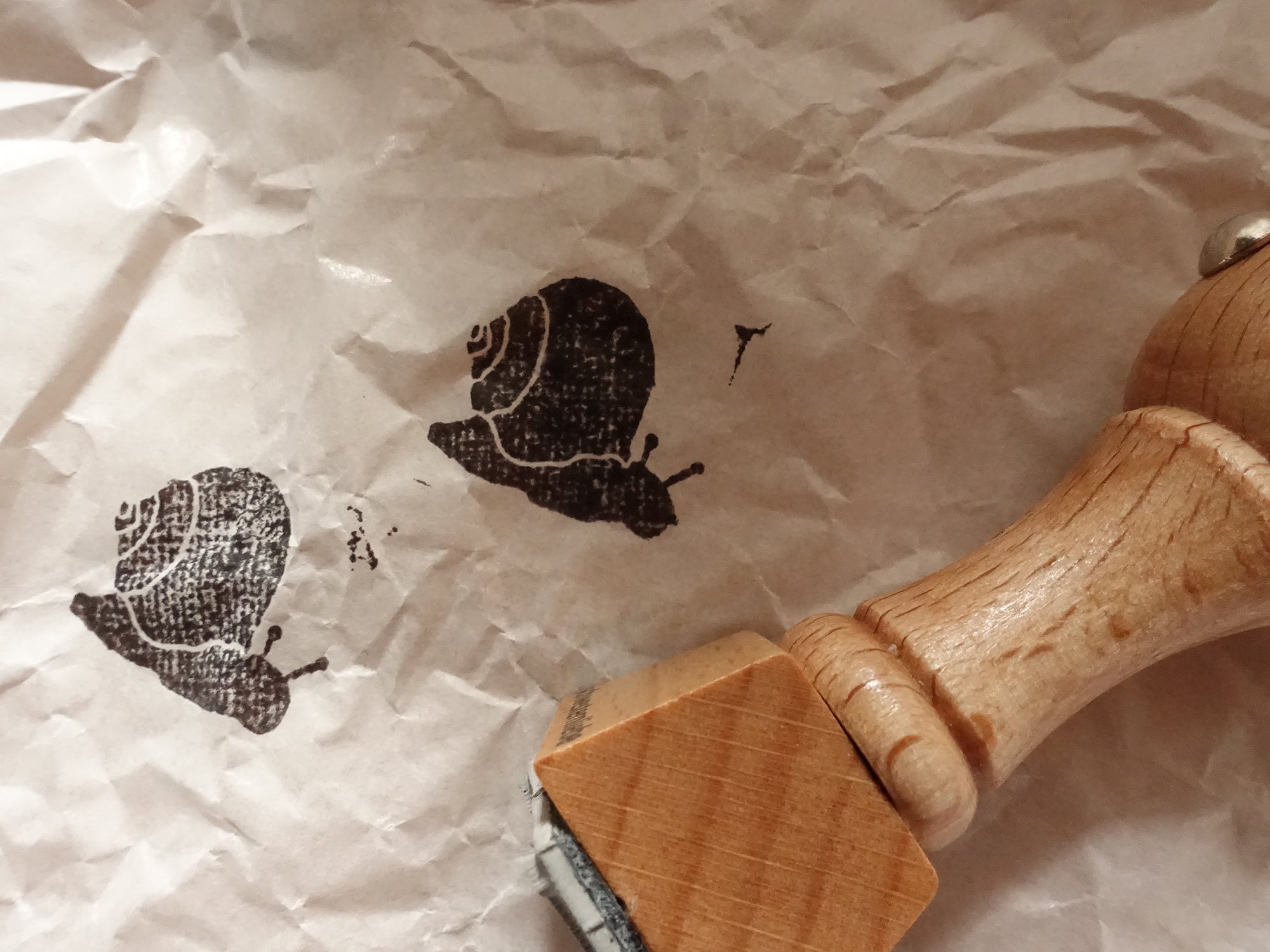 Stempel "Schnecke"