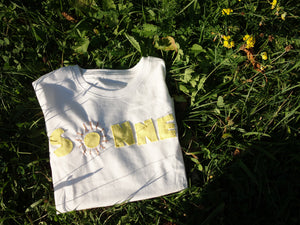 Kinder T-Shirt mit Wort, kurzarm