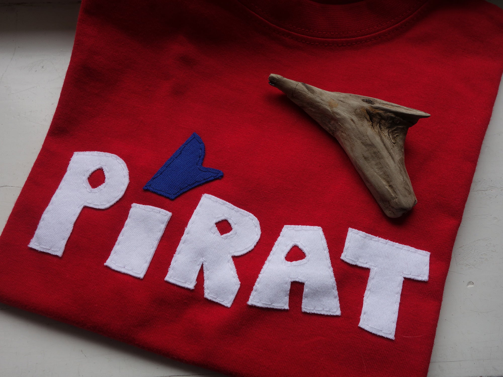 Kinder T-Shirt mit Wort, langarm
