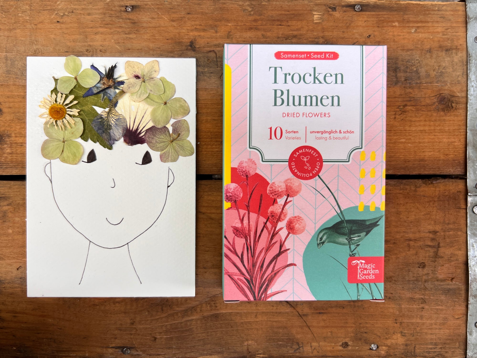 Trockenblumen Saatgut – schwesternliebe