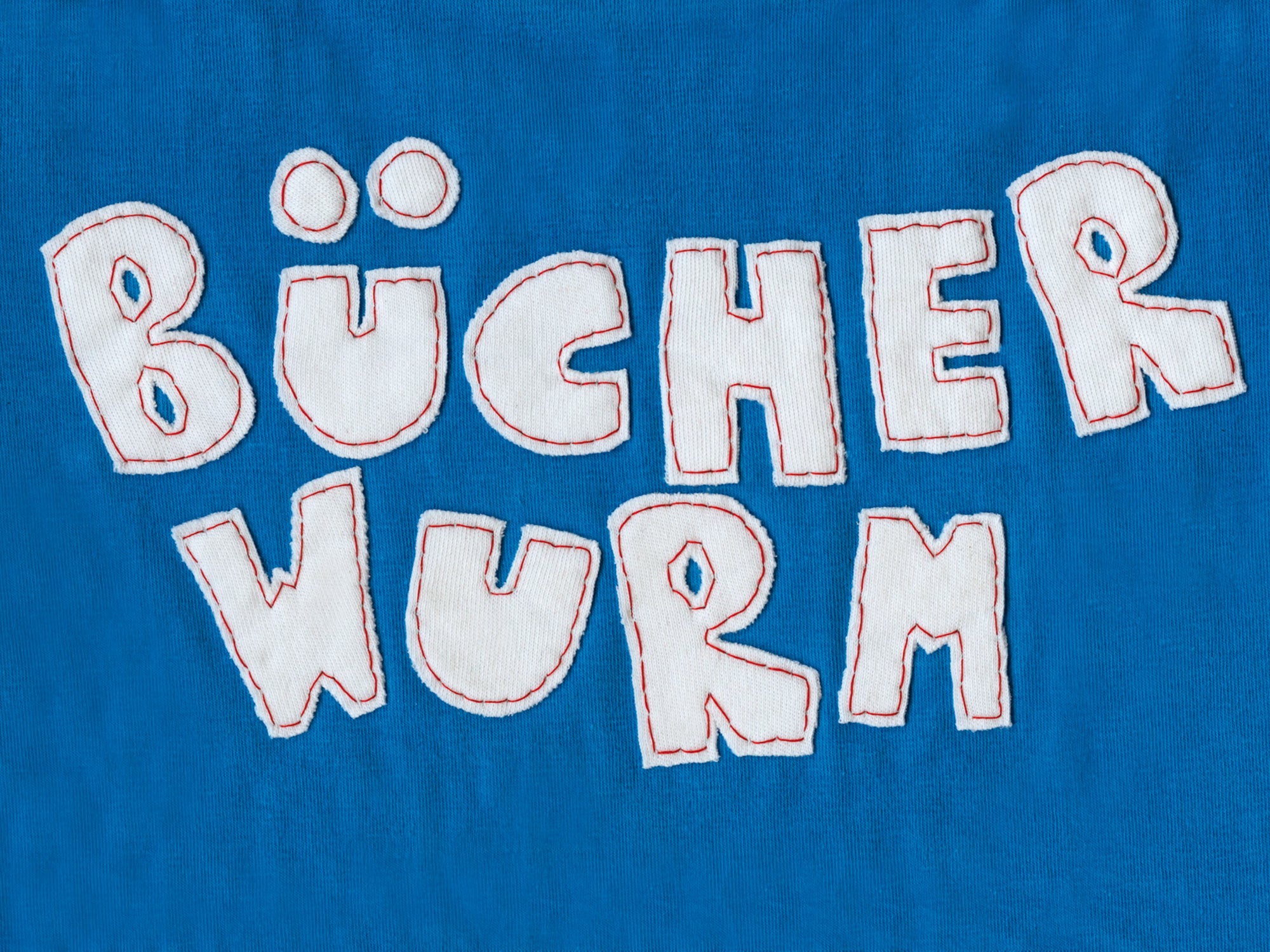 Postkarte "Bücherwurm"
