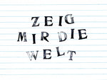 Postkarte "Zeig mir die Welt"