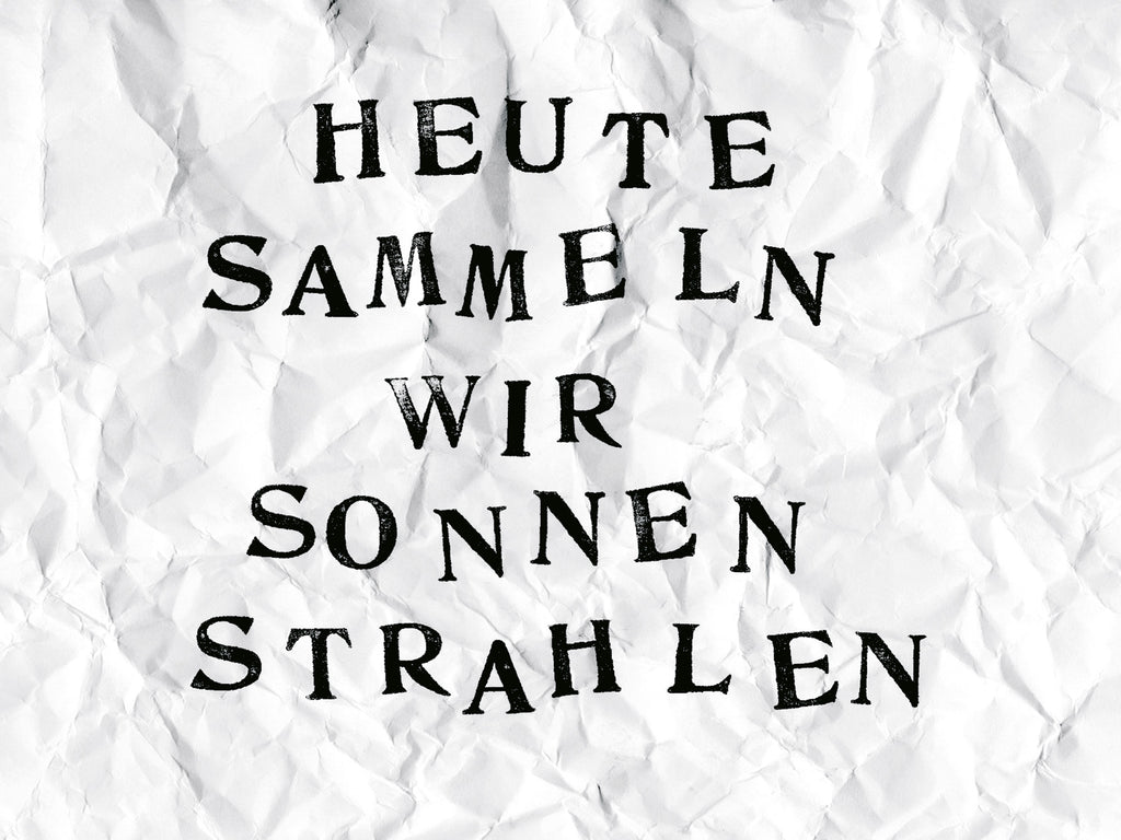 Postkarte "Heute sammeln wir Sonnenstrahlen"