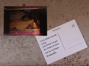 Postkarte "Viele Grüße aus der Ferne"