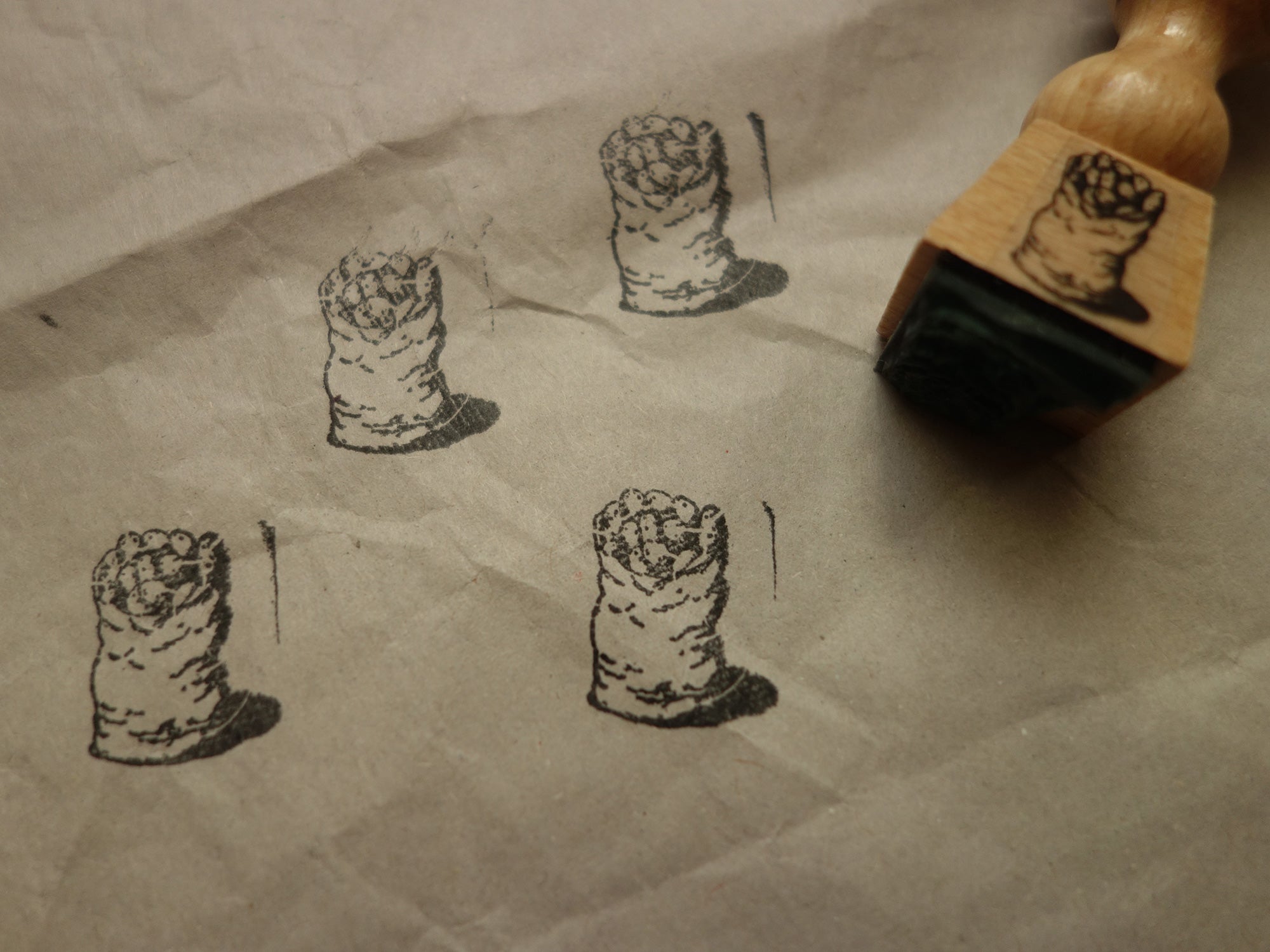 Stempel "Kartoffelsack"