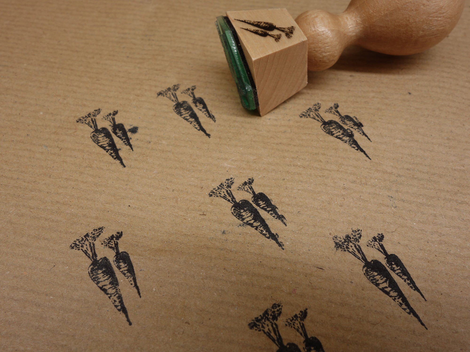 Stempel "Karotte"