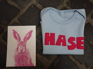 T-Shirt mit Wort, kurzarm