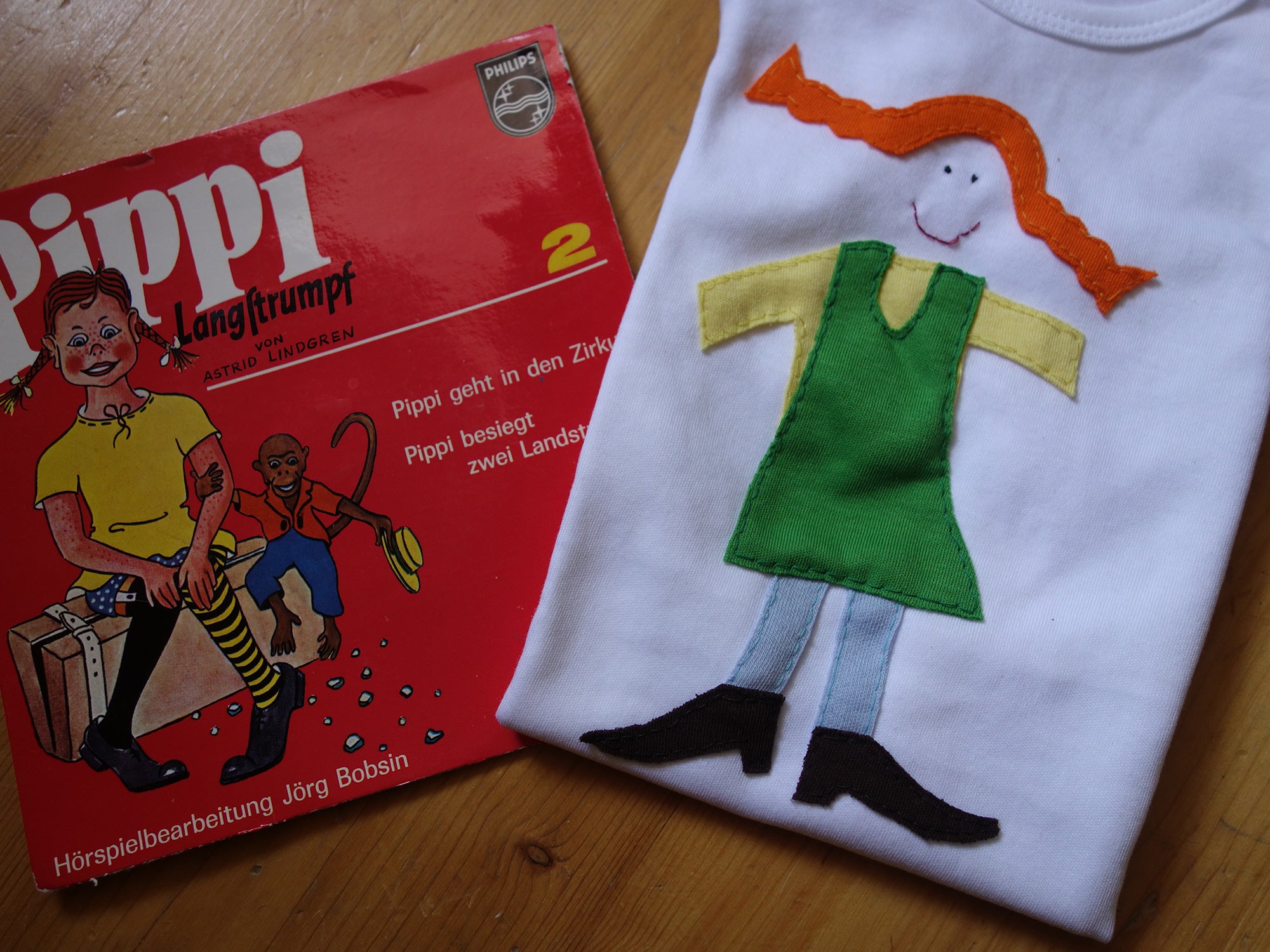 Kinder T-Shirt Pippi Langstrumpf